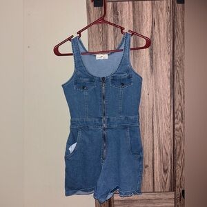 Derek Heart Blue Denim Top